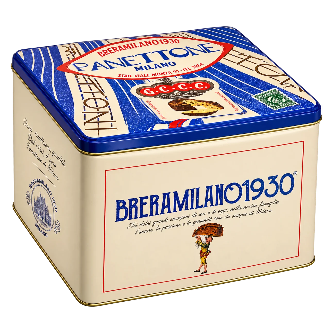 Panettone clasico en lata – PRODUCTO EN PREVENTA