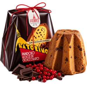 Pandoro con gotas de chocolate - PRODUCTO EN PREVENTA