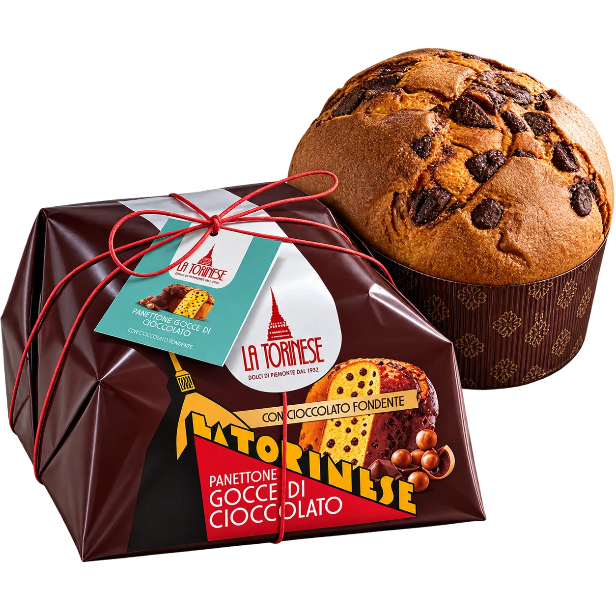 Panettone con gotas de chocolate – PRODUCTO EN PREVENTA