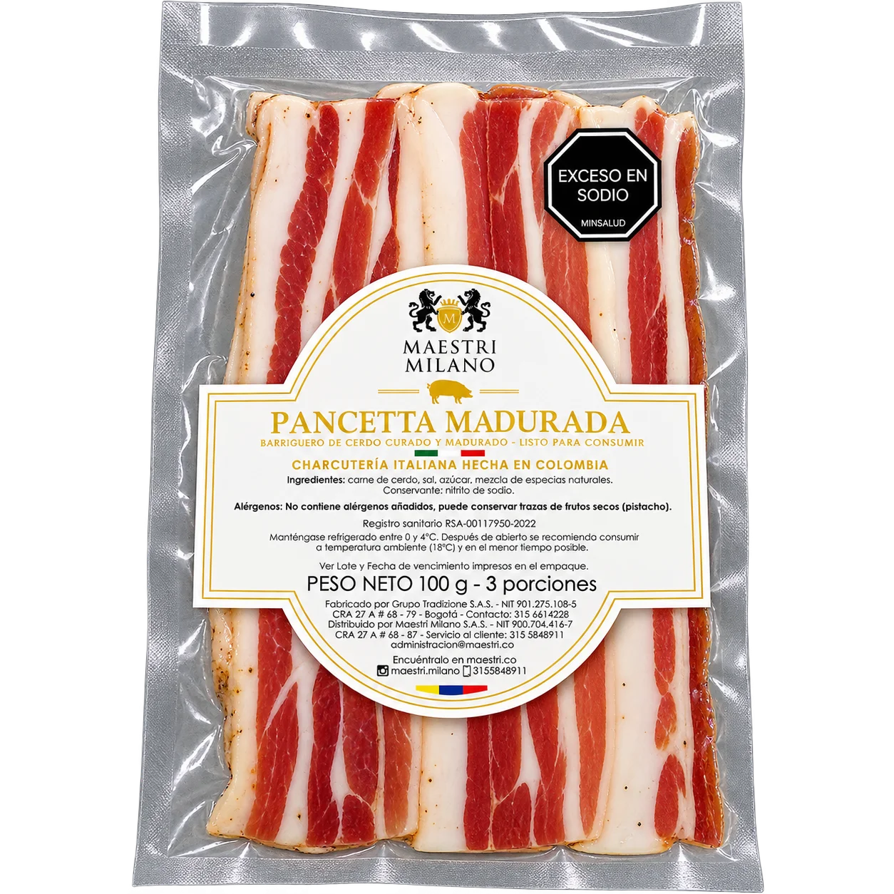 Pancetta Stesa – Lonchas