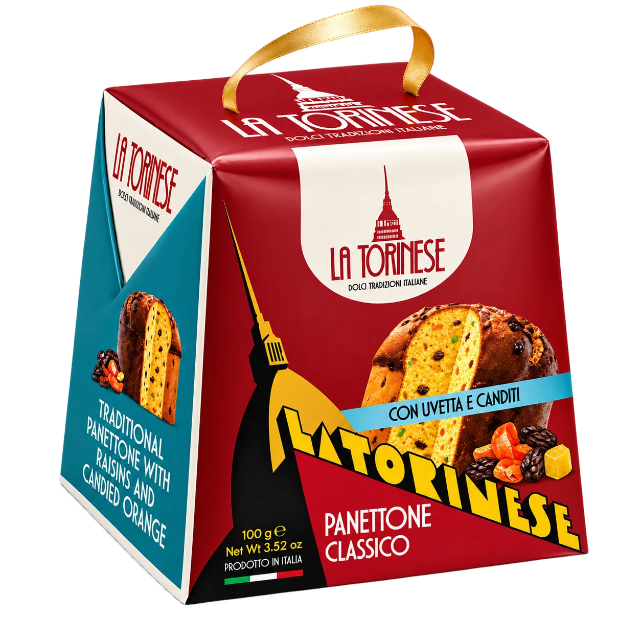 Panettone Clasico en estuche La Torinese 1KG