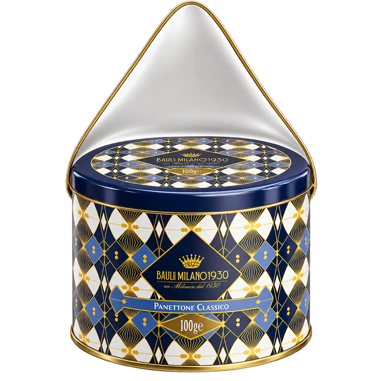 Panettone Clasico Lata art deco