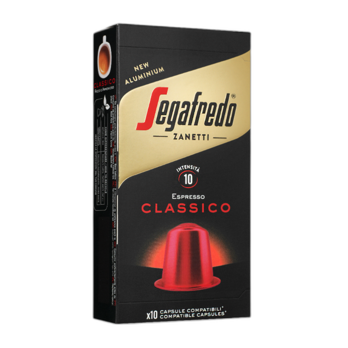 Capsula Segafredo cafe clasico x 10 UND