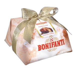Panettone con marron glaces