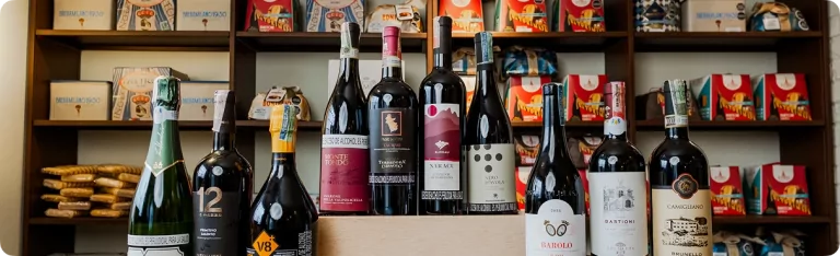 Productos italianos para una experiencia pop-up