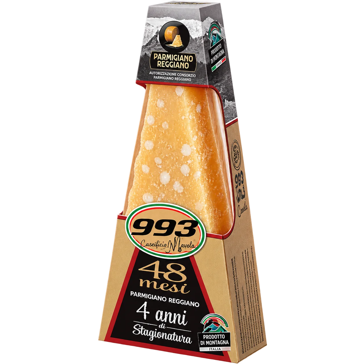 Parmigiano Reggiano di Montagna 48 meses – 250 gr