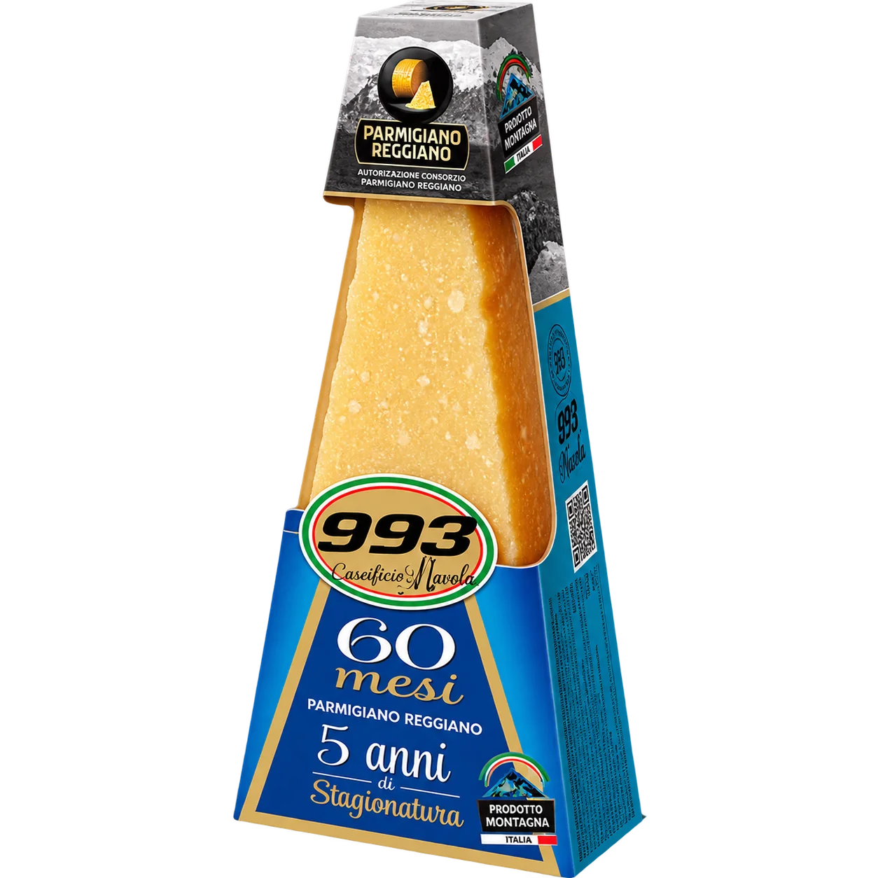 Parmigiano Reggiano di Montagna 60 meses – 250 gr