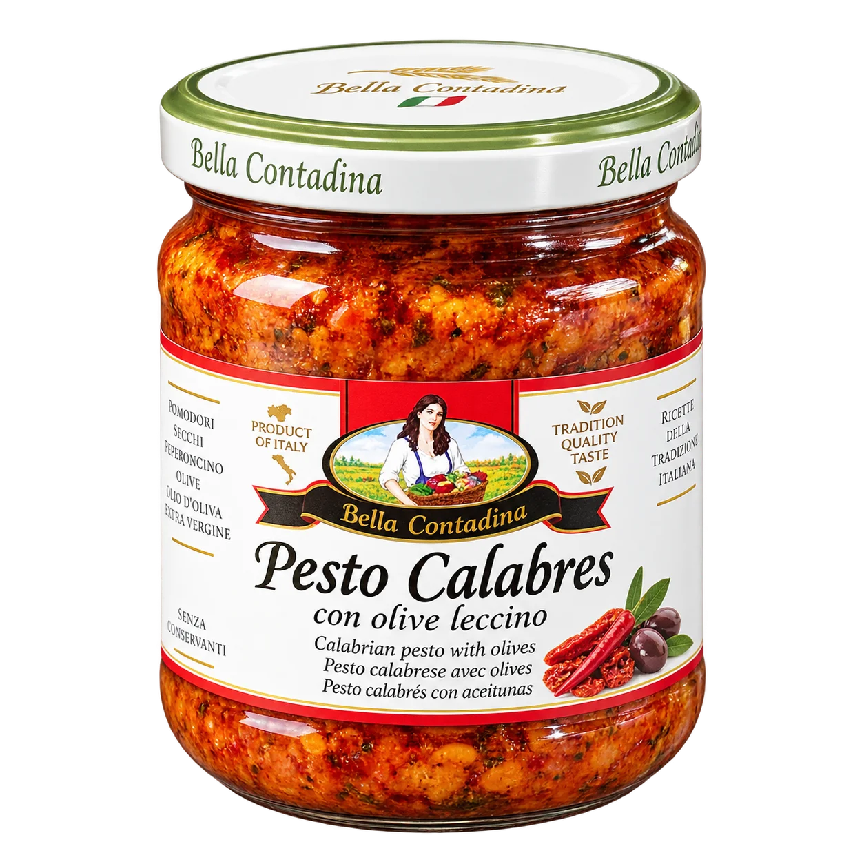 Pesto calabrés – frasco 212 ml
