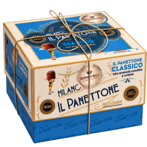 Pan Panettone clásico Antica Offeleria caja regalo 1KG - BRERA MILANO