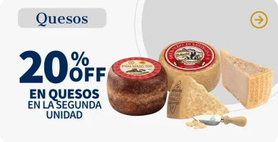 20% quesos